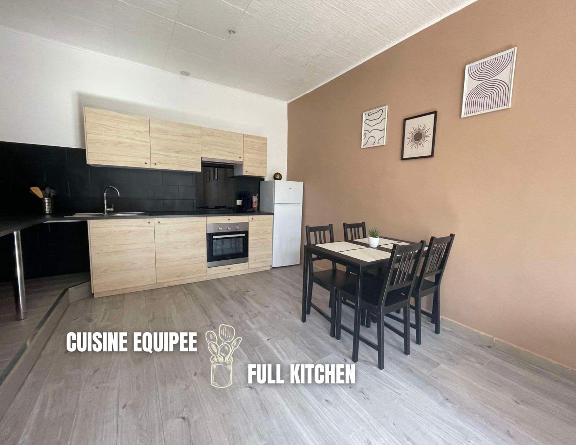 Appartement Marseille Centre - Wifi - Lave Et Seche Linge - Calme - Cuisine Extérieur photo